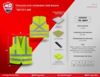 Alta visibilidad con bolsas SR1051 AM