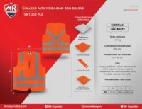 Alta visibilidad con bolsas SR1051 NJ